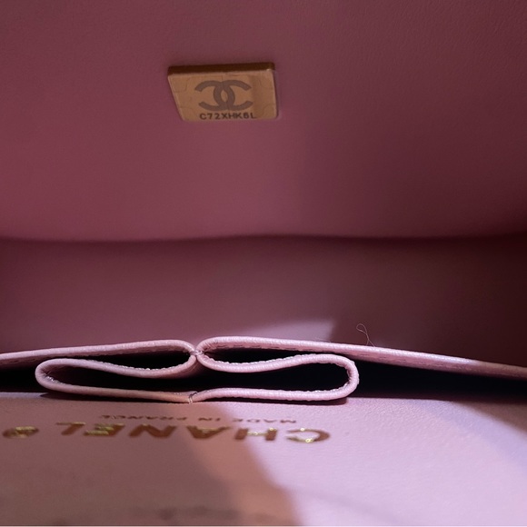 RARE NIB CHANEL CLASSIC DOUBLE FLAP PINK - Picture 15 of 17